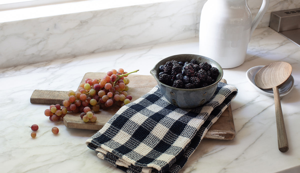 Waffle Hand Towel  Shoppe Amber Interiors