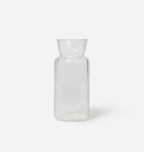 Silva Ribbed Glass Vase