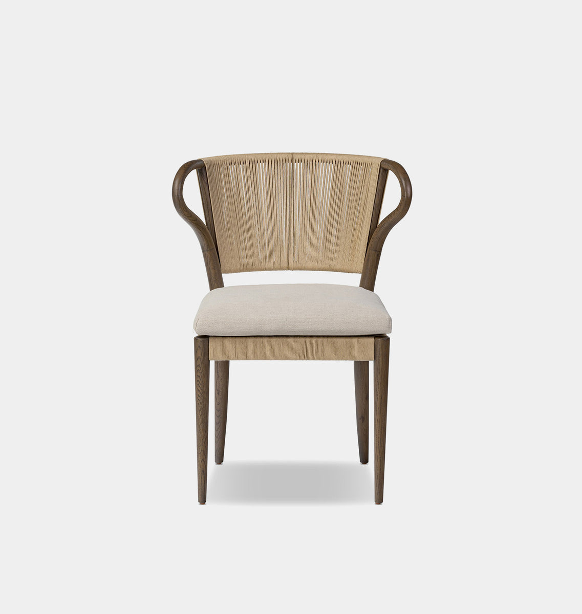 欧州】Woven Rush Dining Chair◇ラタンウィッカー素材 欧州】Woven