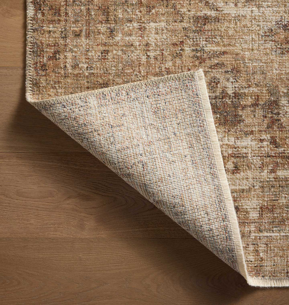 Heritage HER-02 Bark / Multi Area Rug | Shoppe Amber Interiors