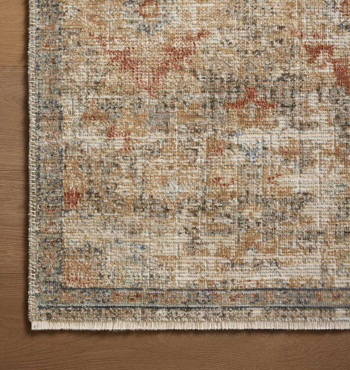 Heritage HER-10 Grey / Sunset AREA Rug | Shoppe Amber Interiors