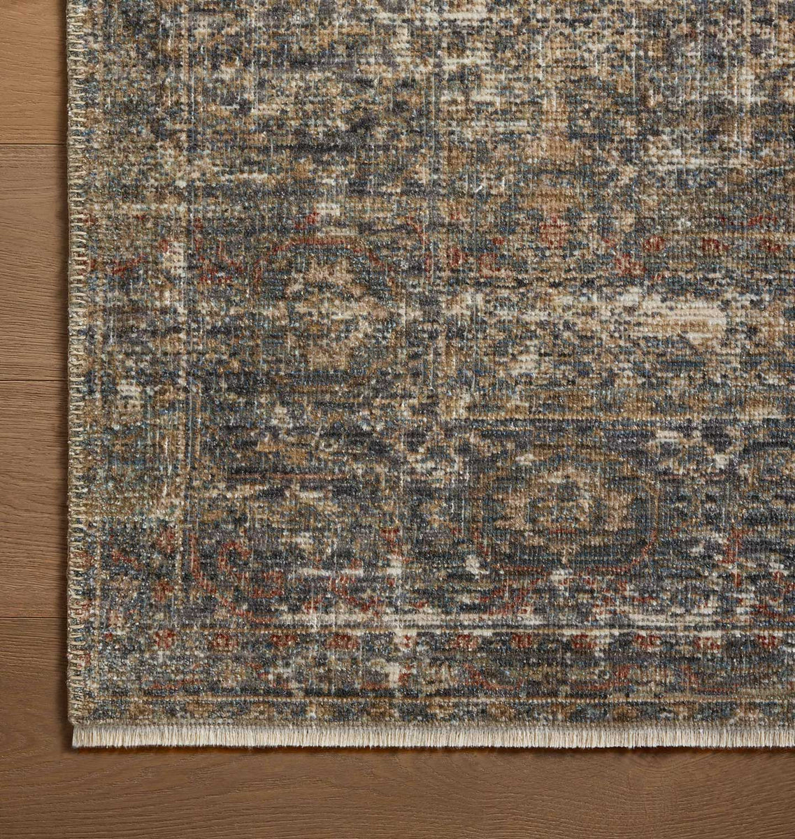 heritage modern rug carpet - 140×200cm Heritage HER-11 Midnight / Multi Area Rug | Shoppe Amber Interiors