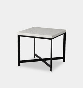 Jane Hammered Iron End Table