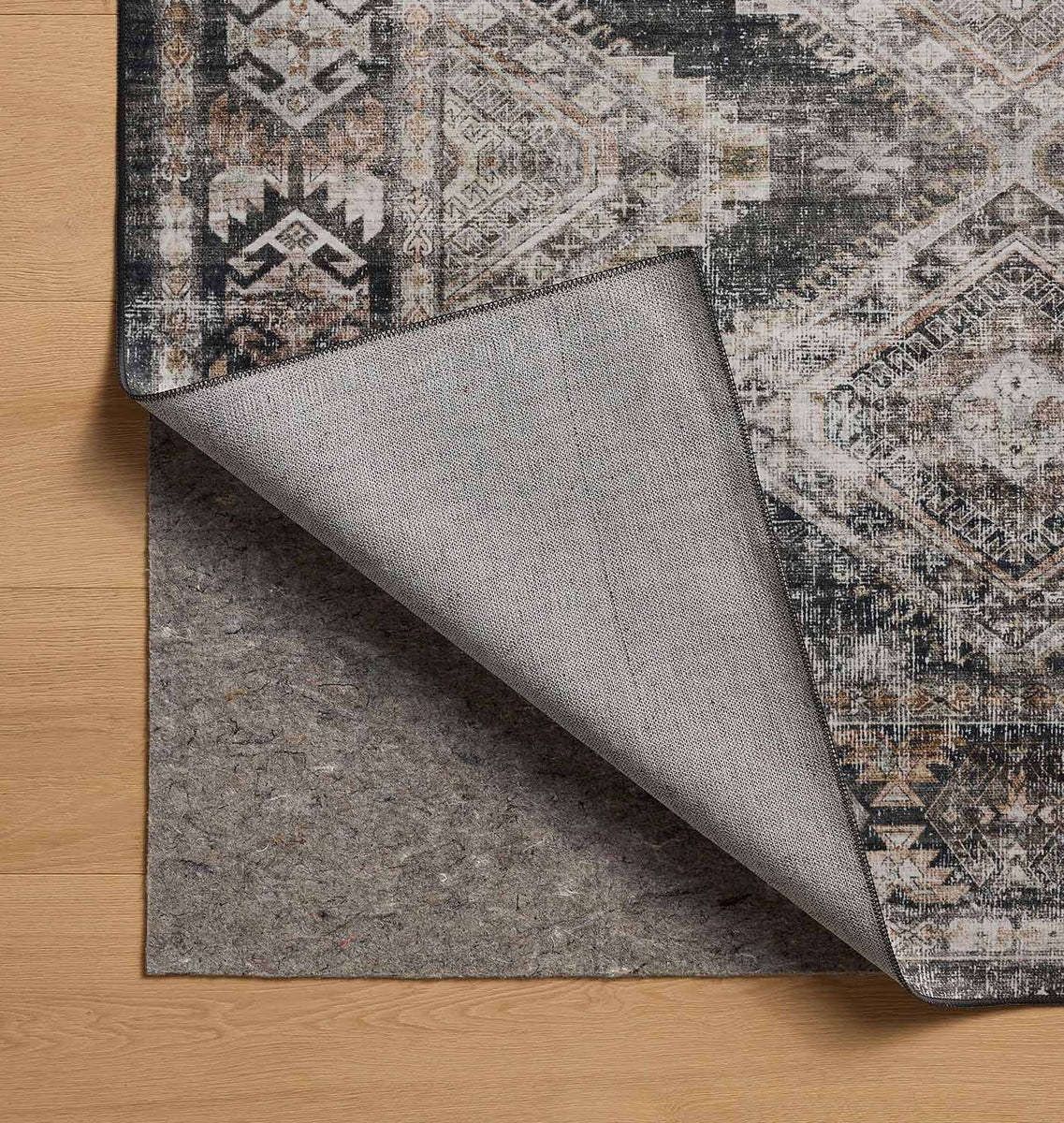 Josie JOS-04 Ink / Earth Washable Rug | Shoppe Amber Interiors