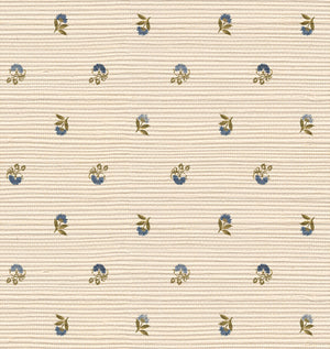 Laila Grasscloth Wallpaper in Capri