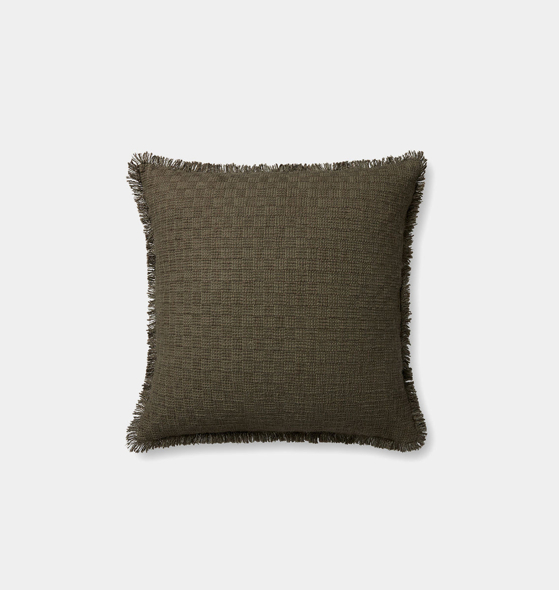 Dark green pillow best sale