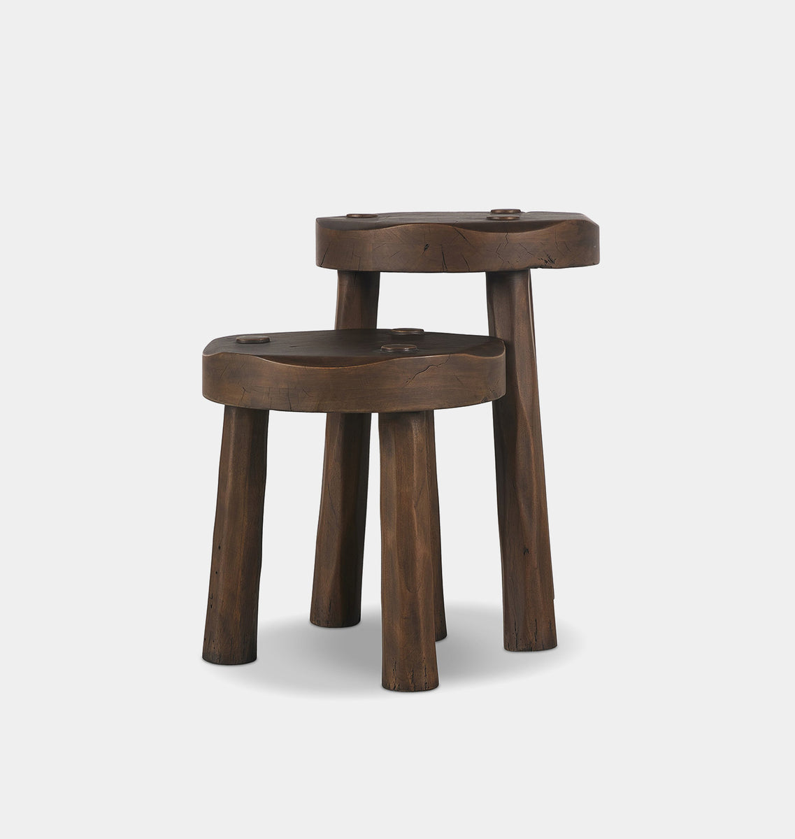 Maha Accent Stool S/2 | Shoppe Amber Interiors