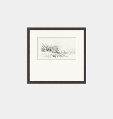 Sketchbook Landscape Memories 1 Framed Print 21