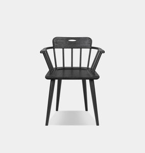 Thalia Dining Chair Black Oak