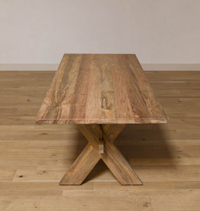 Long Teak Outdoor Dining Table