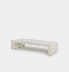Cyrus White Outdoor Coffee Table