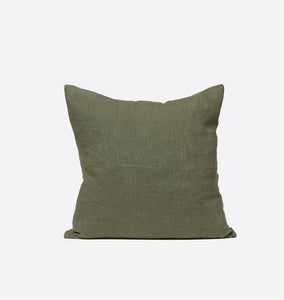 Anika Solid Pillow - Olive