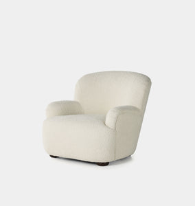 Isle Sheepskin Lounge Chair Natural
