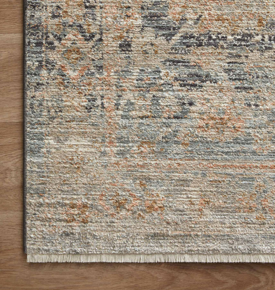 Katherine KES-02 Ocean / Coral Area Rug | Shoppe Amber Interiors