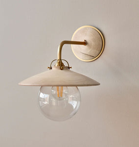 Edmund Wall Sconce Clear Maple 