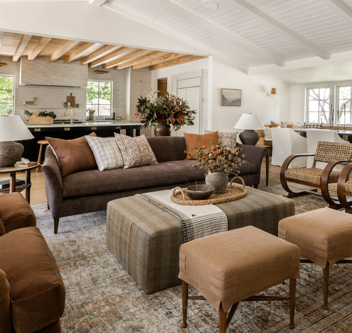 Shoppe the Look Textured & Tonal Living Room Shoppe Amber Interiors