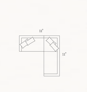 Carpenter Corner Sectional - 11x11