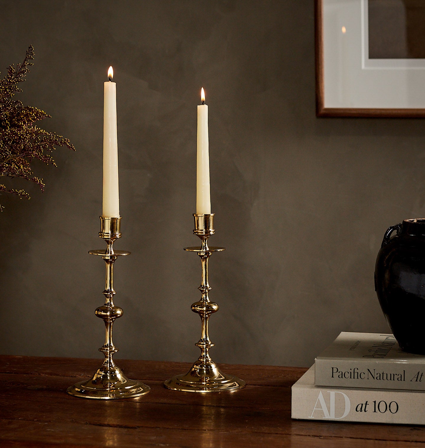 Amber Interiors Oma Candlestick Holder