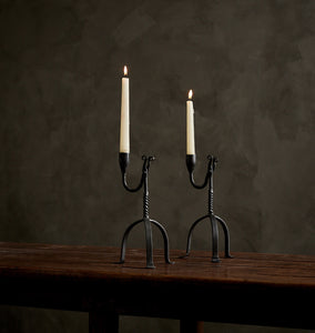 Freida Wrought Iron Taper Candle Holder