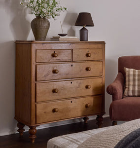Vintage English Pine Dresser