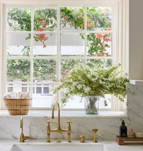 Pie Crust Glass Planter