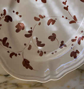 Floral Oval Platter
