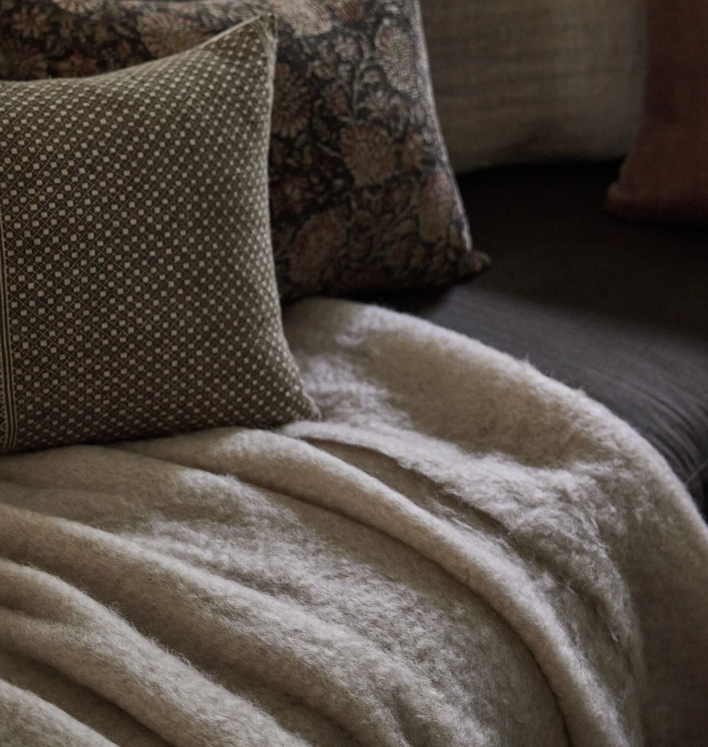 Amber Lewis Sierra Mohair Throw Blanket - Thumbnail 5