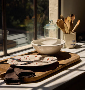 Floral Oval Platter