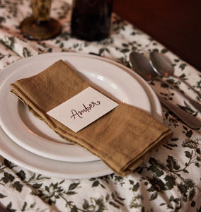 Embossed Place Cards S/12