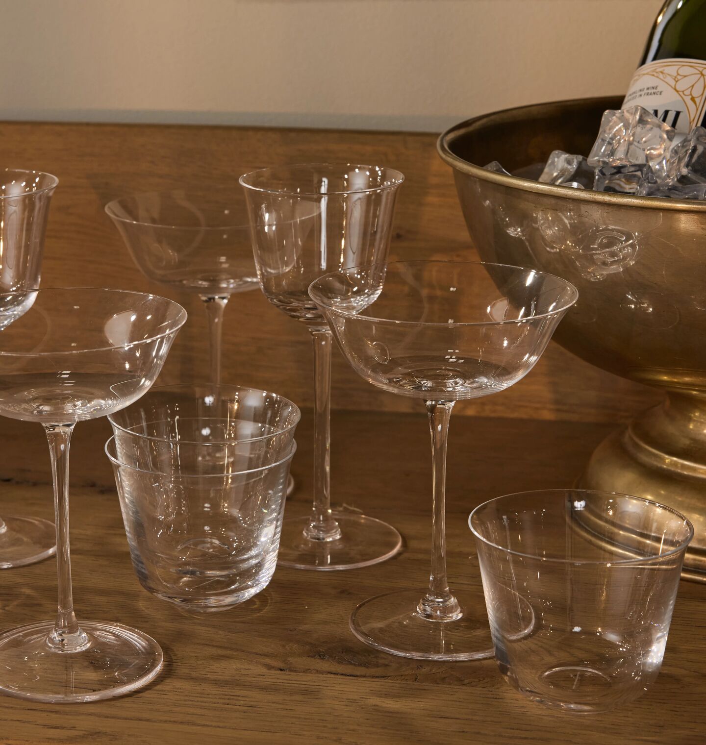 Shoppe Amber Interiors Grace Champagne Coupe - Thumbnail 5