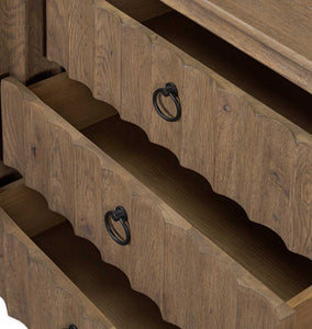 Cambra Media Console Drifted Oak