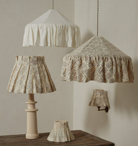 Floral Posy Linen Pantry Lamp Shade