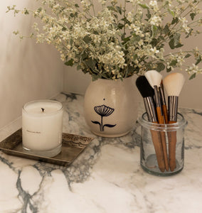Small Mendiant Jar with Cork Lid