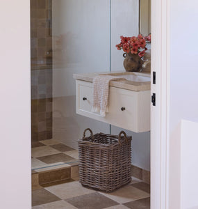Arielle Wicker Floor Basket