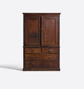 Vintage 19th Century English Pine Cabinet