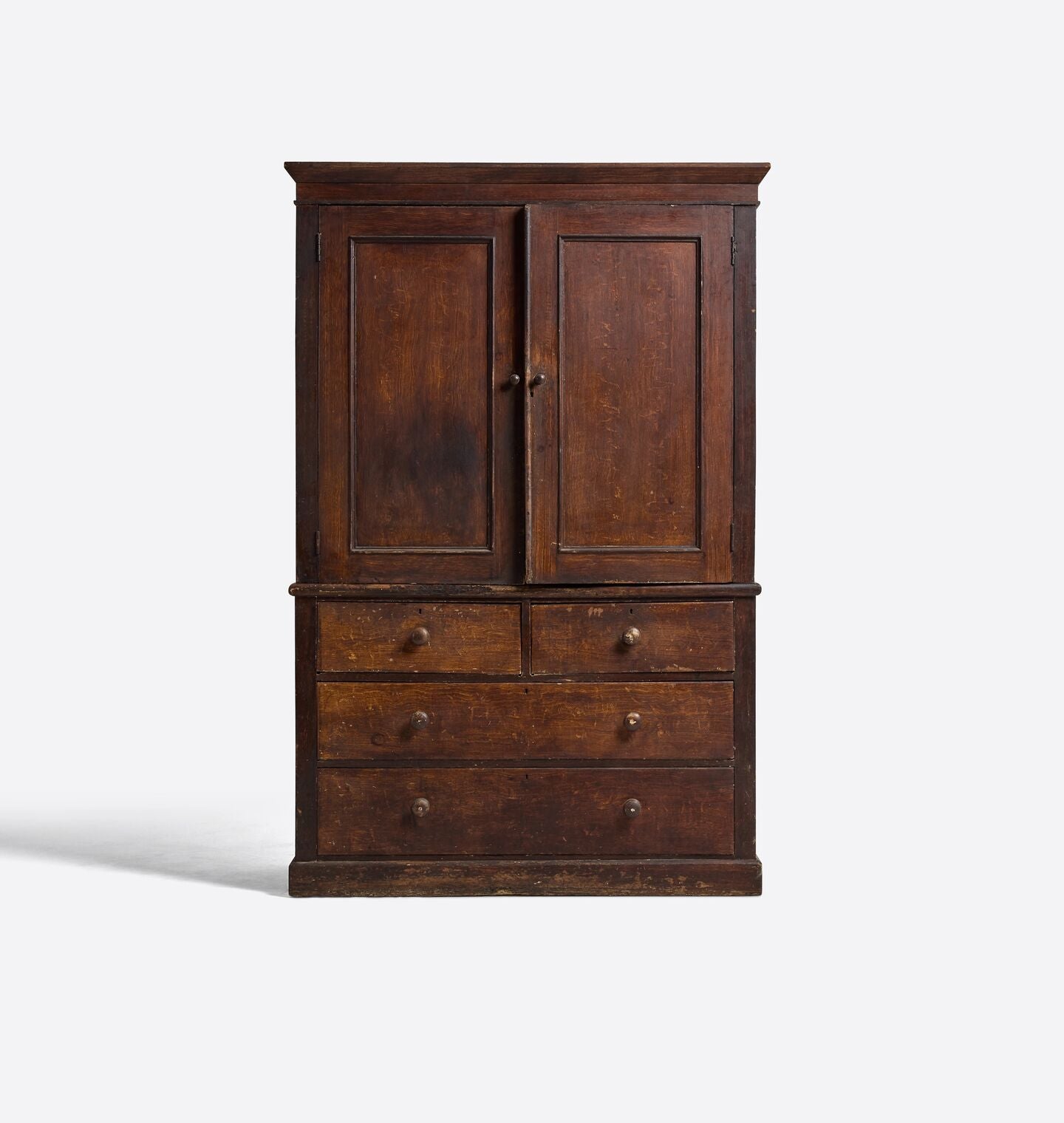 Vintage 19th Century English Pine Cabinet