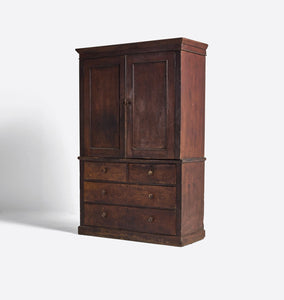 Vintage 19th Century English Pine Cabinet