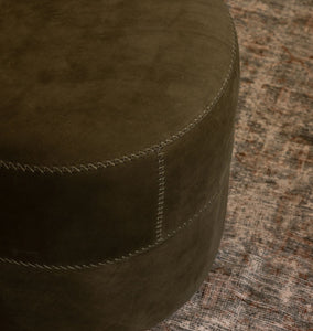 Camino Ottoman Nubuck Olive