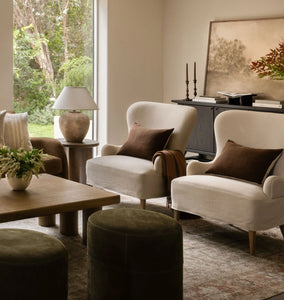 Omar Slipcovered Lounge Chair