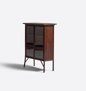 Vintage English Bamboo Cabinet