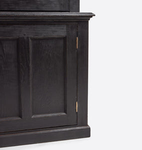 Vintage 19th Century English Pine Glazed Cabinet
