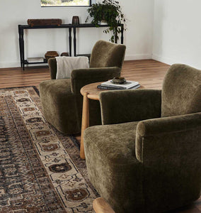 Camellia Swivel Chair Malmo Olive