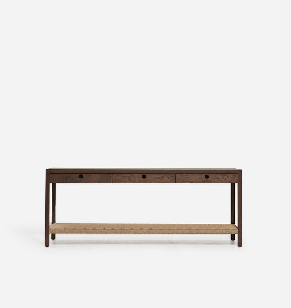 Anderson Console Danish Oak 72