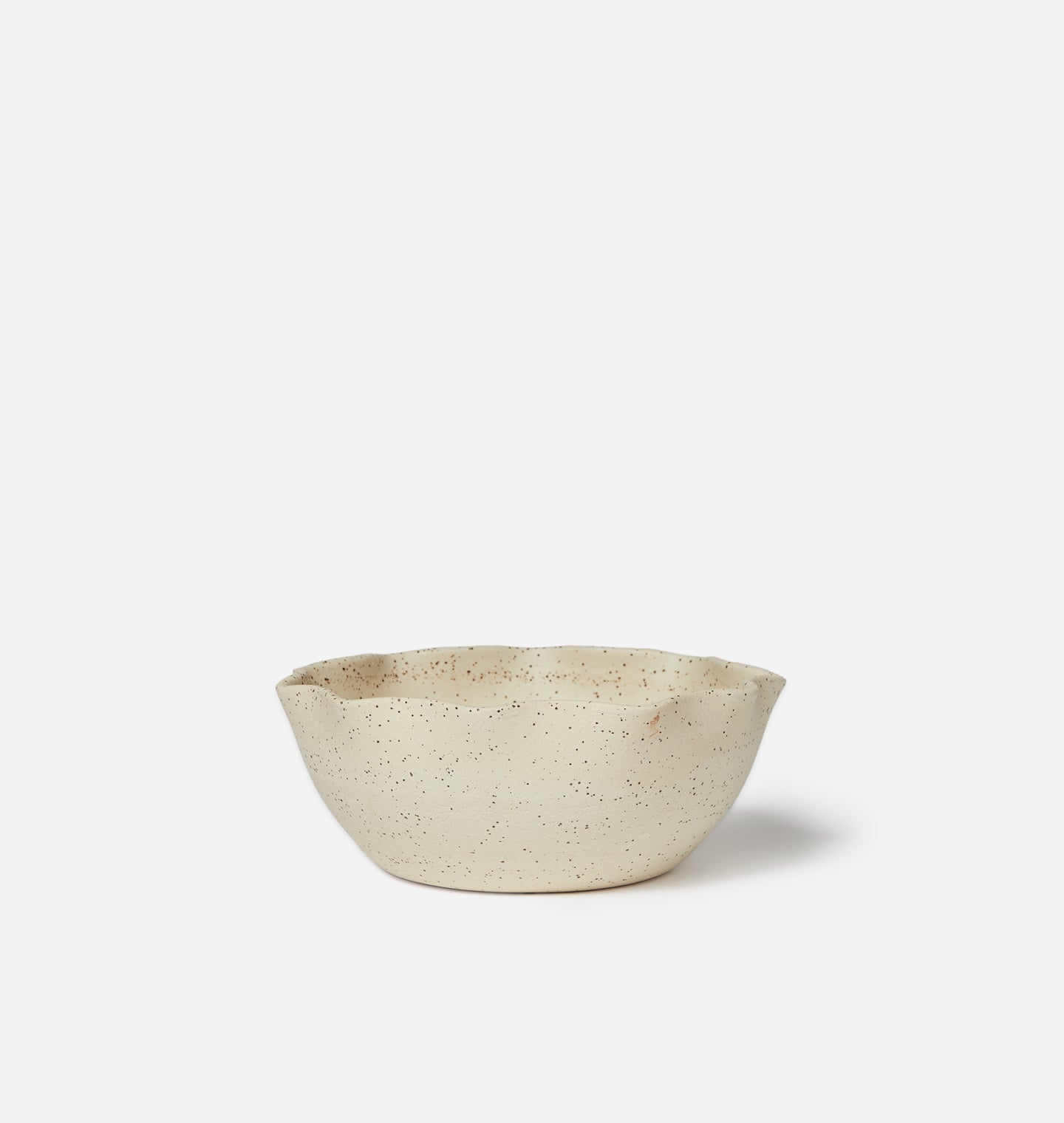 Ceramic Scalloped Bowl