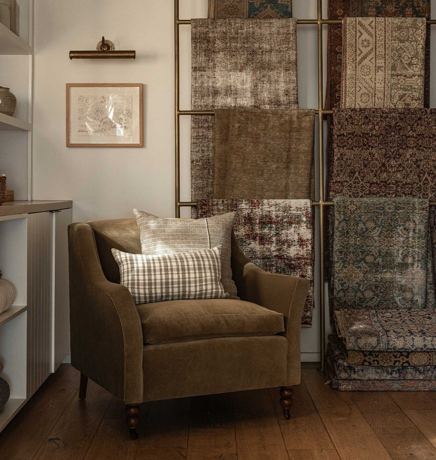 Amber Interiors Bower Lumbar Pillow - Thumbnail 3