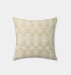 Adams Pillow Sand / Ivory 18" x 18"