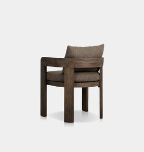 Albert Outdoor Dining Chair Brown