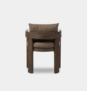 Albert Outdoor Dining Chair Brown