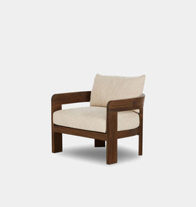 Albert Outdoor Lounge Chair Beige