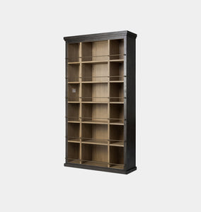 Alistair Bookcase Smoked Black